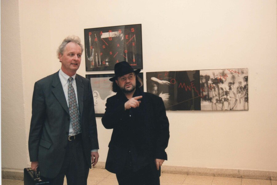 zleva: Manfred Poiger, Joseph Gallus Rittenberg; foto: Anna Pecková